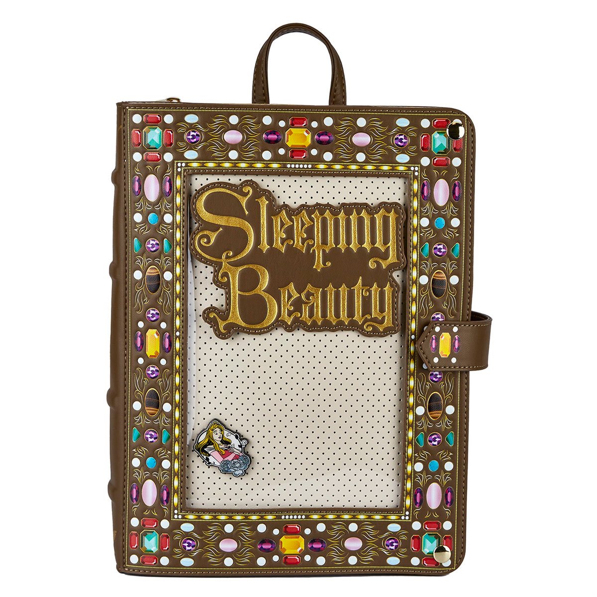Disney Loungefly Mini Backpack - Sleeping BeautyPin Collector Backpack
