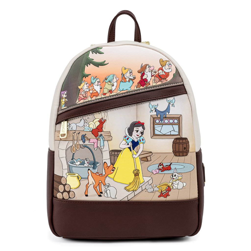 Disney Loungefly Mini Backpack - Snow White and the Seven Dwarfs Multi Scene
