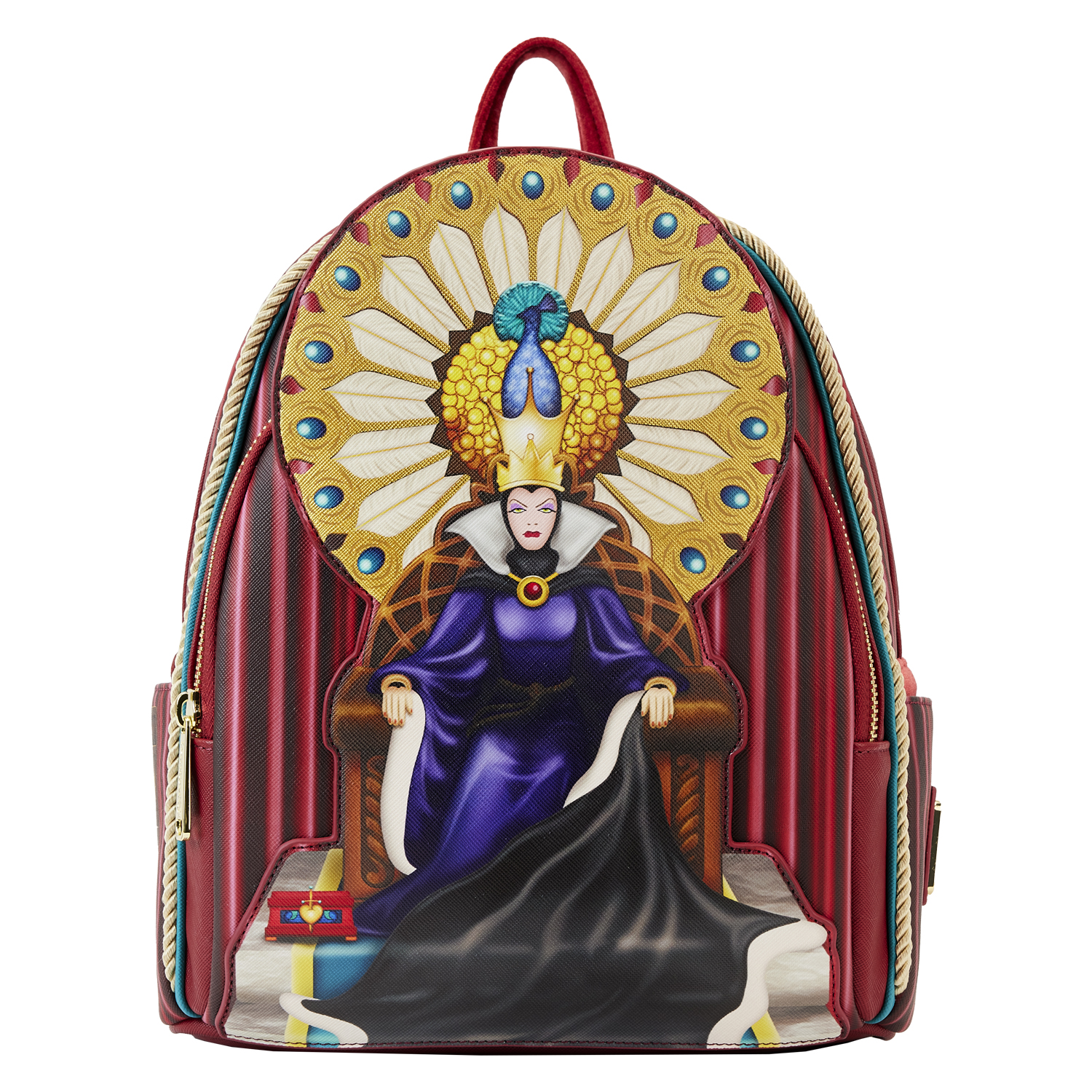 Disney Loungefly Mini Backpack - Snow White Evil Queen on Throne