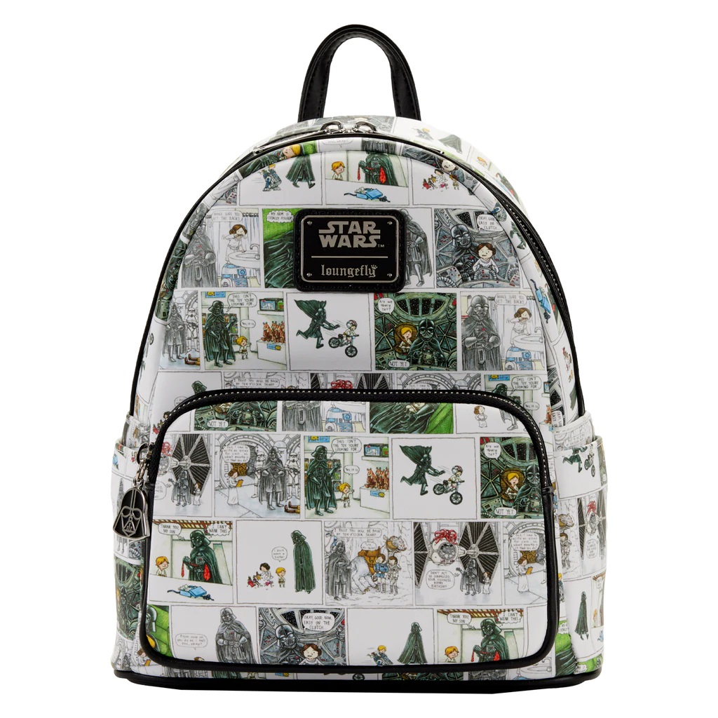 Disney Loungefly Mini Backpack - Star Wars Darth Vader Comic Strip