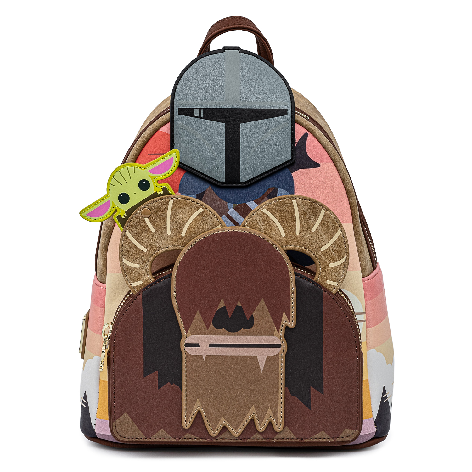 Disney Loungefly Mini Backpack - Star Wars - Mandalorian Bantha Ride