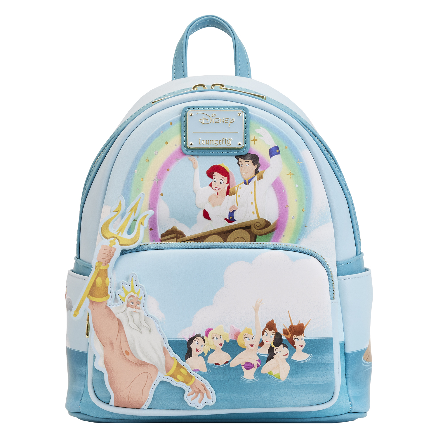 Disney Loungefly Mini Backpack - The Little Mermaid - Tritons Gift