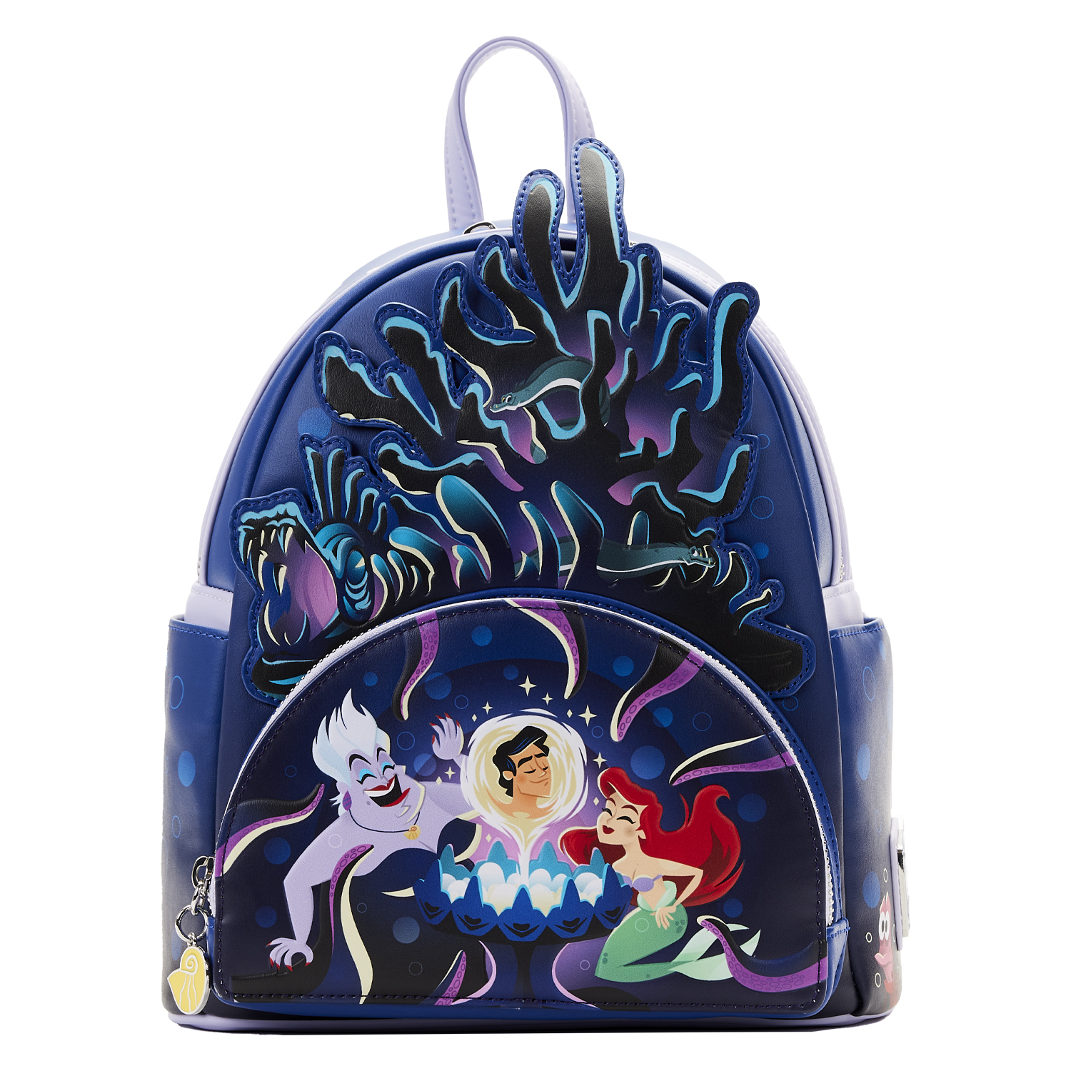 Disney Loungefly Mini Backpack - The Little Mermaid Ursula Lair - Glow in the Dark