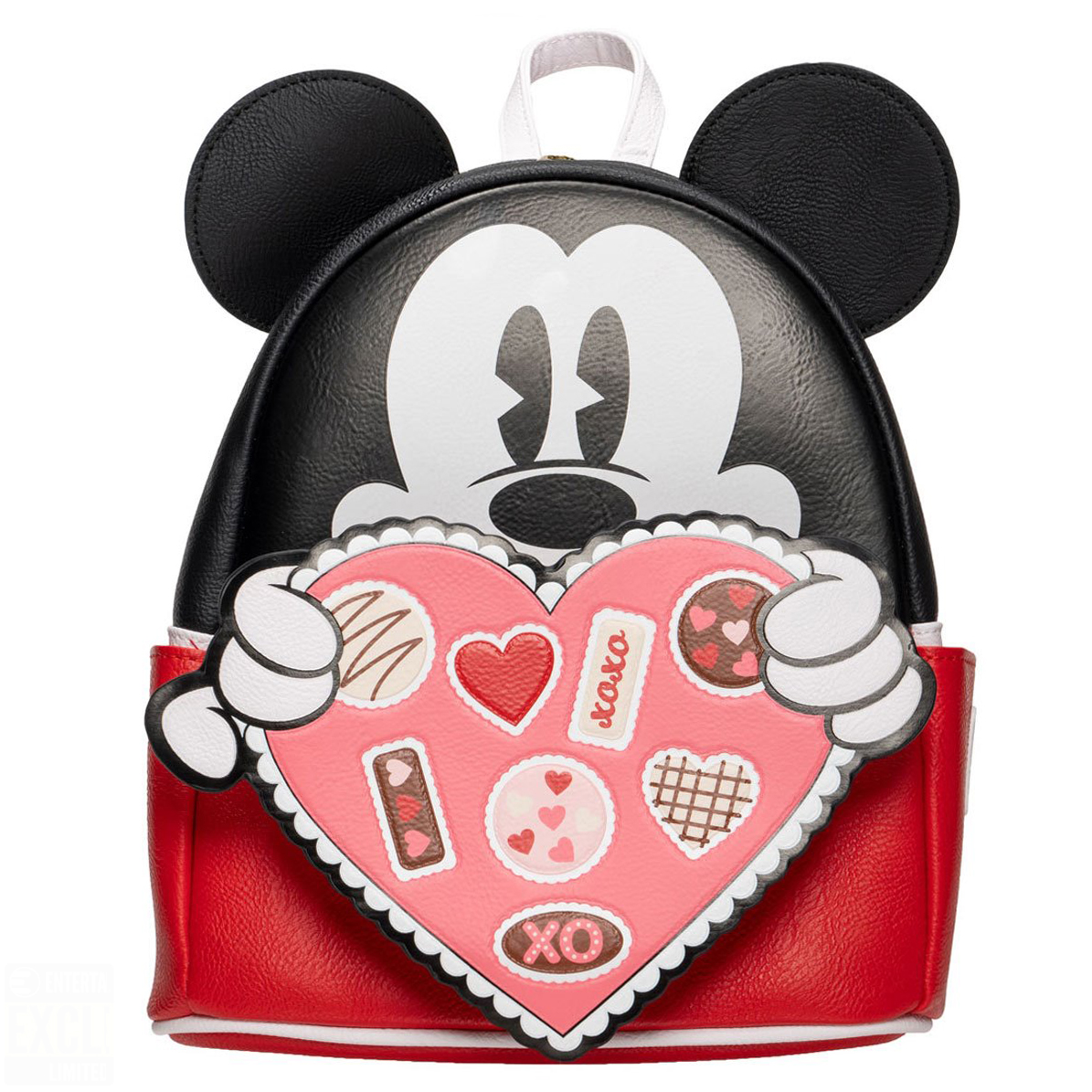 Disney Loungefly Mini Backpack - Valentine Mickey Mouse Chocolate Box