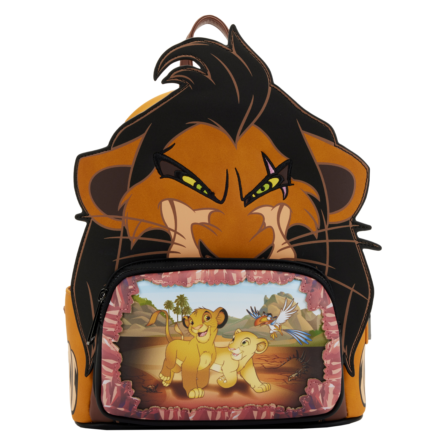 Disney Loungefly Mini Backpack Villains Scene Lion King Scar