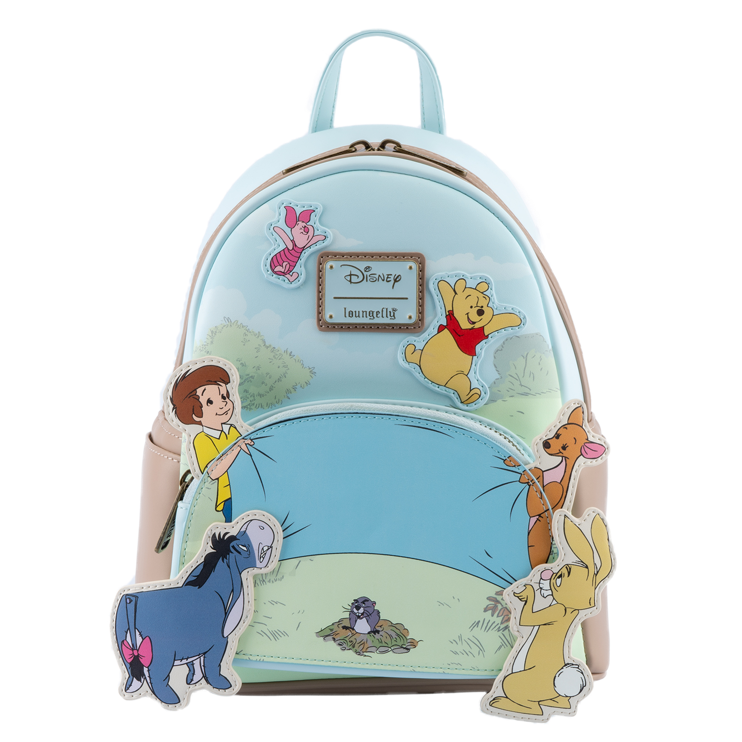 Disney Loungefly Mini Backpack - Winnie the Pooh 95th Anniversary Celebration Toss