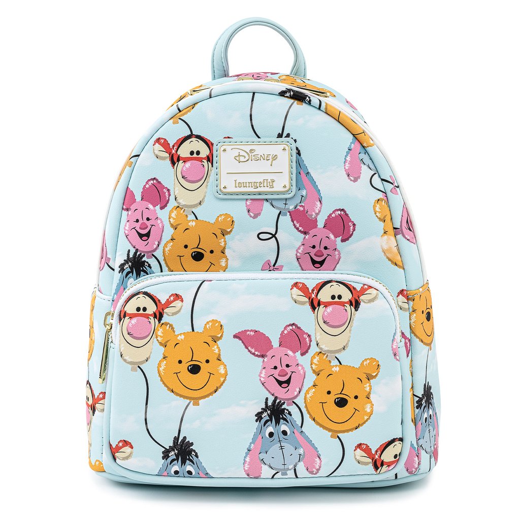 Disney Loungefly Mini Backpack - Winnie the Pooh Balloon Friends