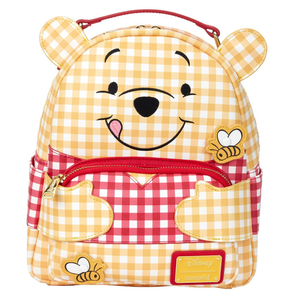 Disney Loungefly Mini Backpack - Winnie the Pooh Gingham Cosplay