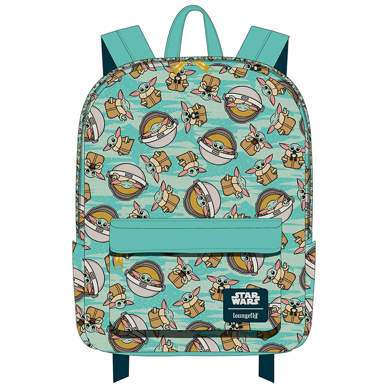 Disney Loungefly Nylon Backpack Bag - The Child - Star Wars the Mandalorian