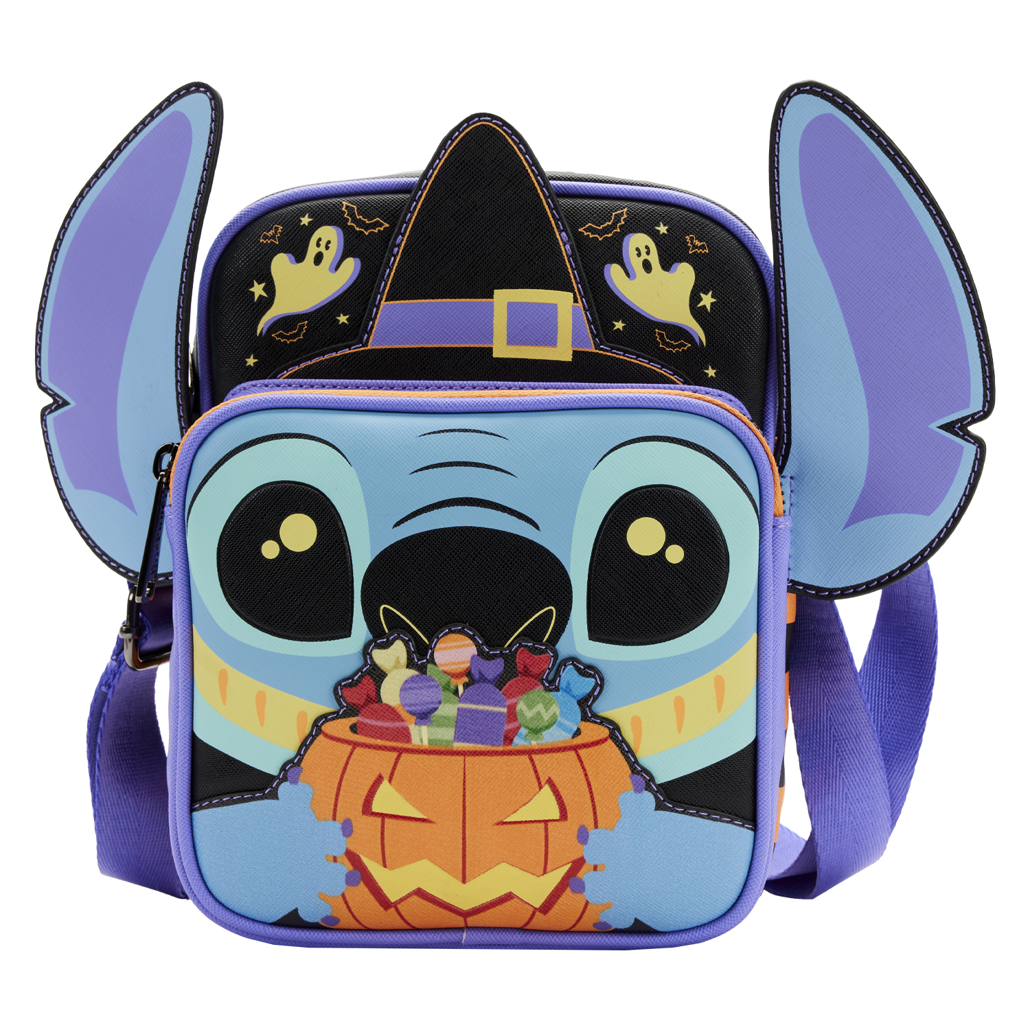 Disney Loungefly Passport Bag - Lilo and Stitch Glow Halloween Candy Cosplay