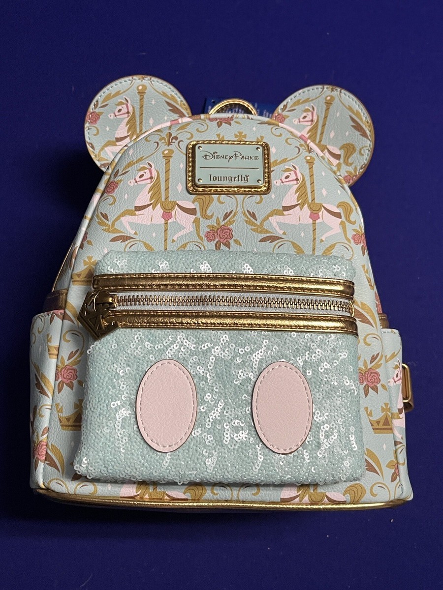 Disney Mickey MMMA King Arthur Carousel Loungefly Backpack