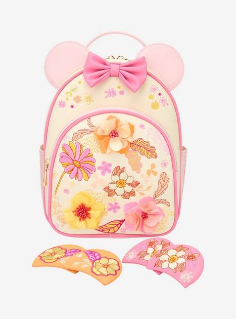 Disney Minnie Mouse Flower Magnetic Ears Mini Backpack