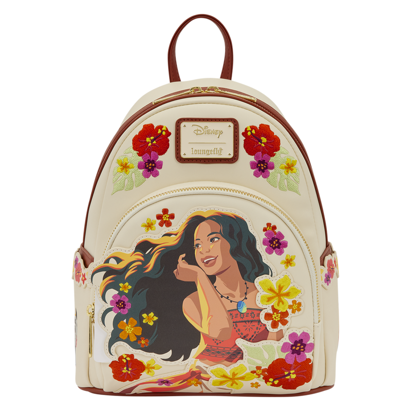 Disney Moana Live Action Floral Mini Backpack