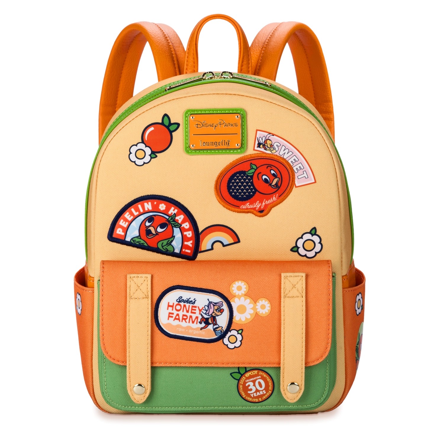Disney Parks Loungefly Backpack - 2025 Epcot Flower and Garden Orange Bird