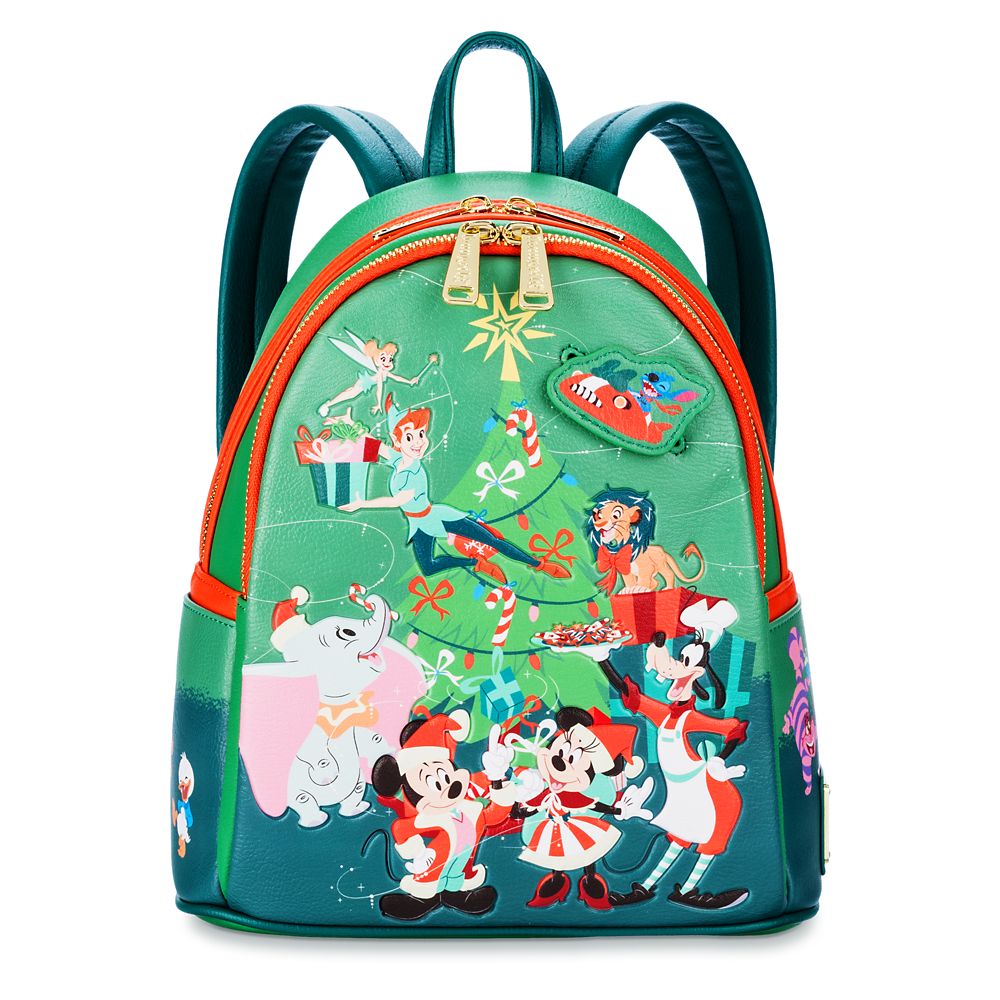 Disney Parks Loungefly Backpack - Christmas 2023 Mickey and Friends