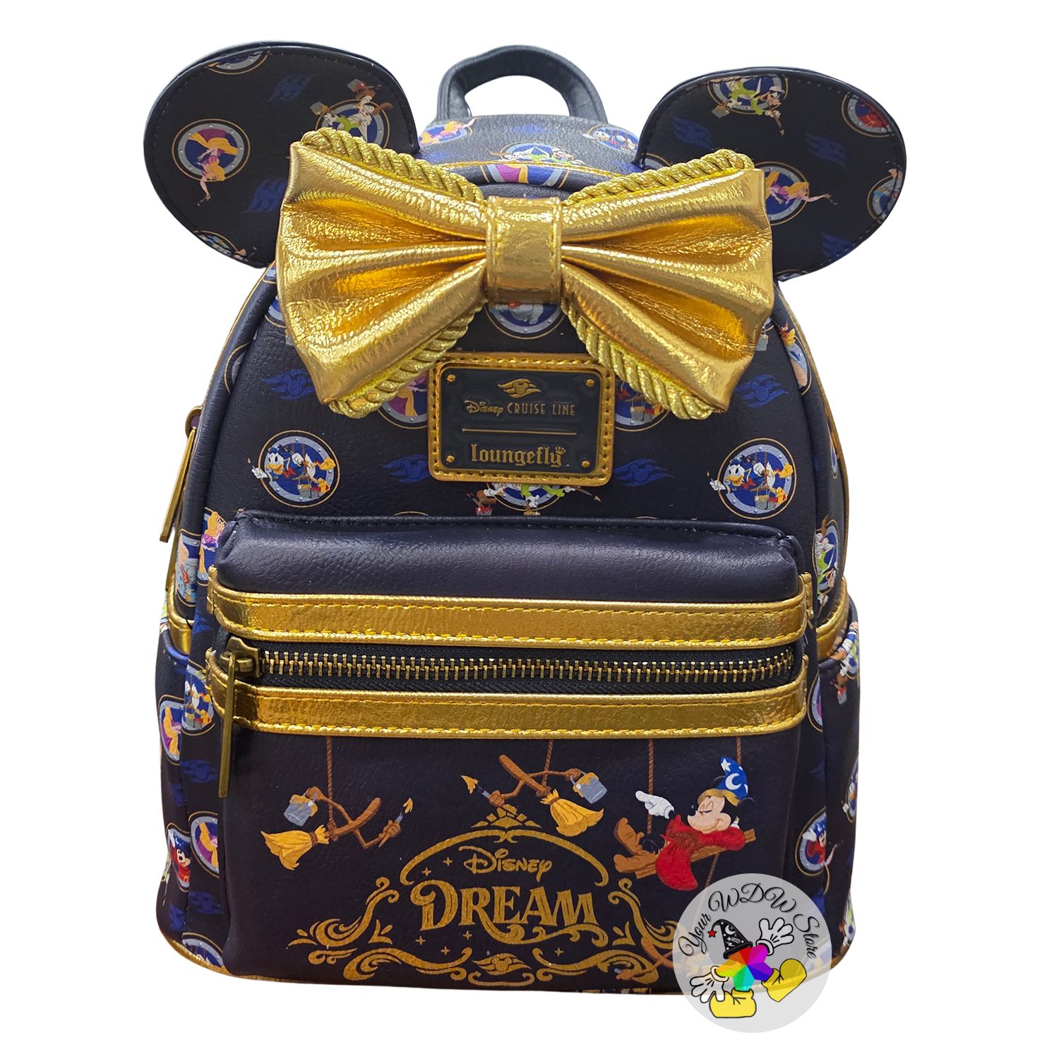 Disney Parks Loungefly Backpack - Disney Cruise Line - Disney Dream