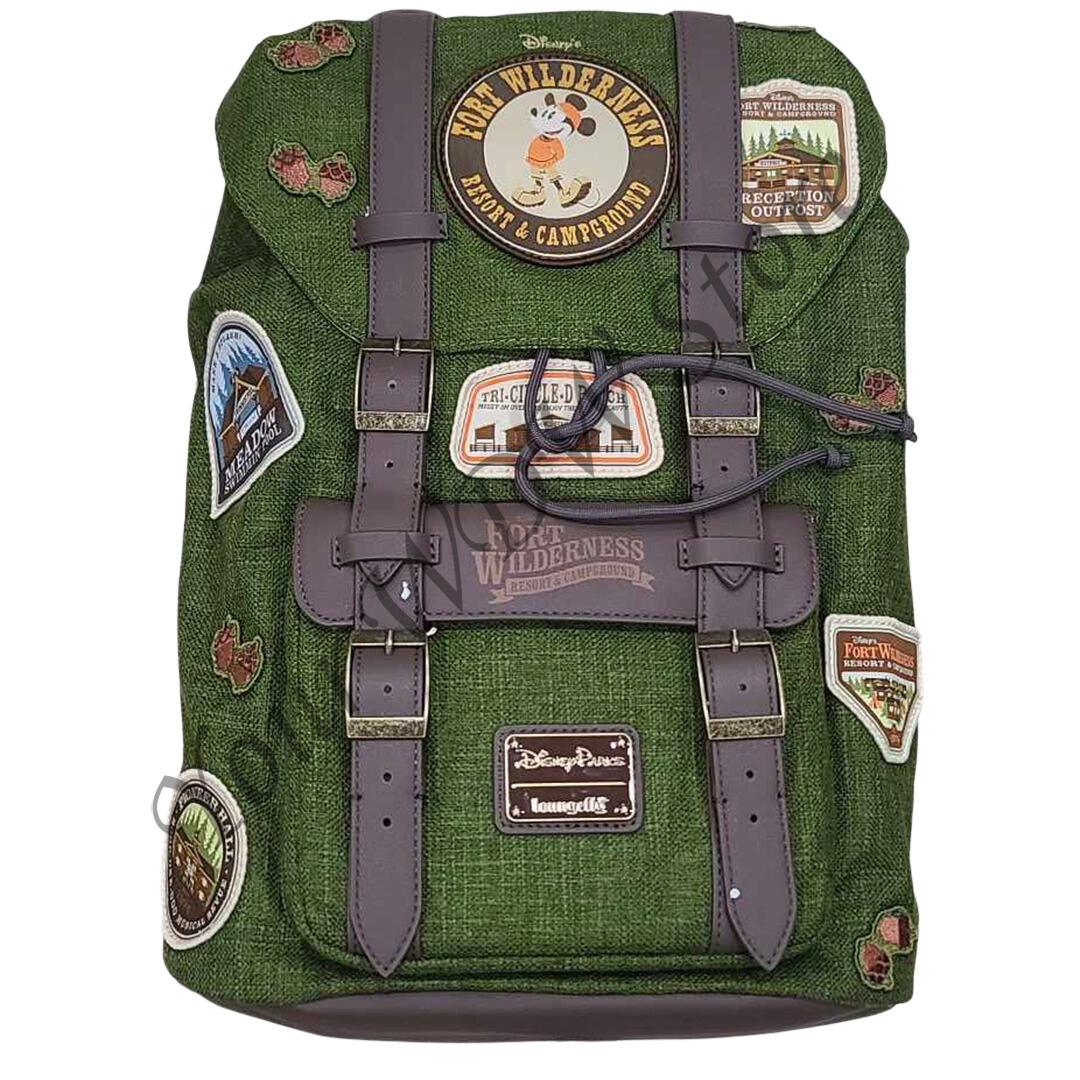 Disney Parks Loungefly BackPack Fort Wilderness Campground