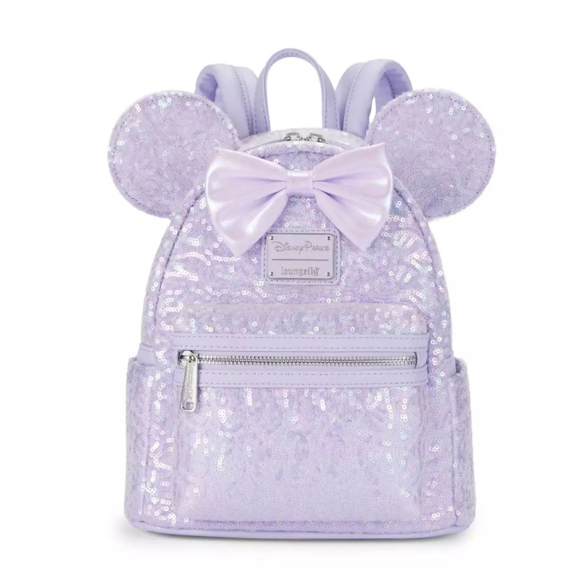 Disney Parks Loungefly Backpack Opalescent Sequin Minnie