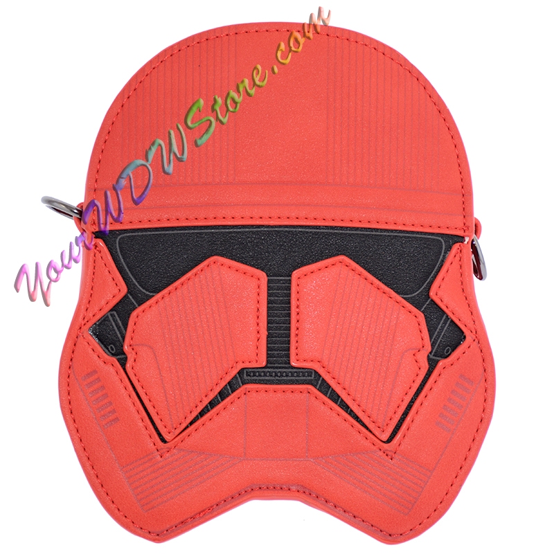 Disney Parks Loungefly Crossbody Bag - Star Wars - Red Sith Trooper