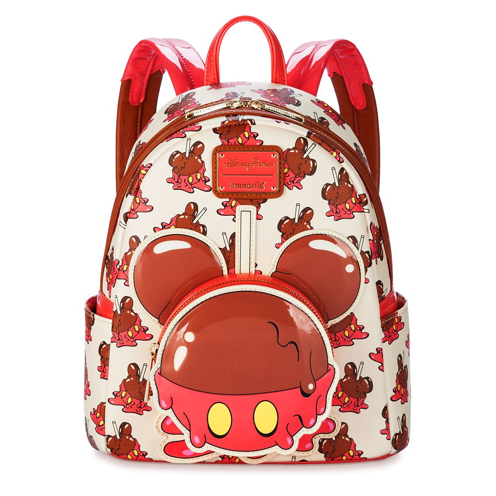 Disney Parks Loungefly Mini Backpack - Mickey Candy Apple