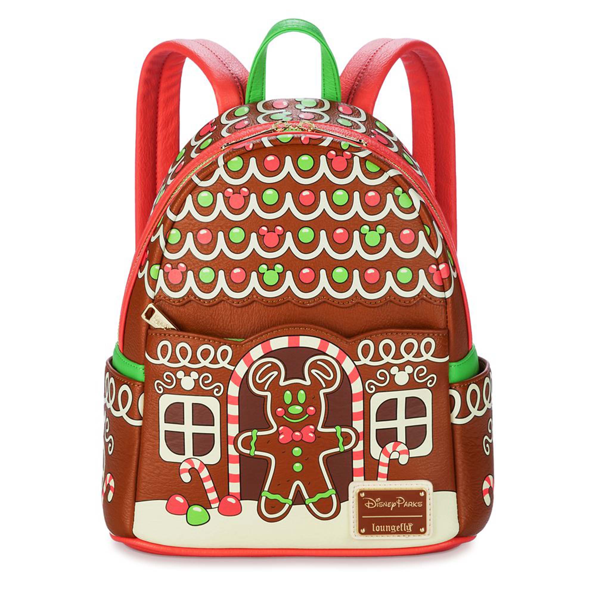 Disney Parks Loungefly Mini Backpack - Mickey Gingerbread