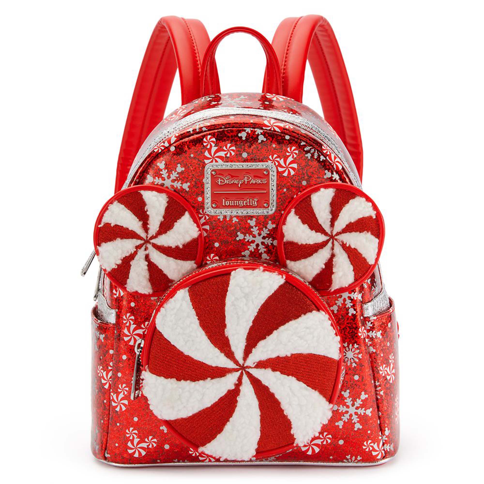 Disney Parks Loungefly Mini Backpack - Peppermint Swirl Mick