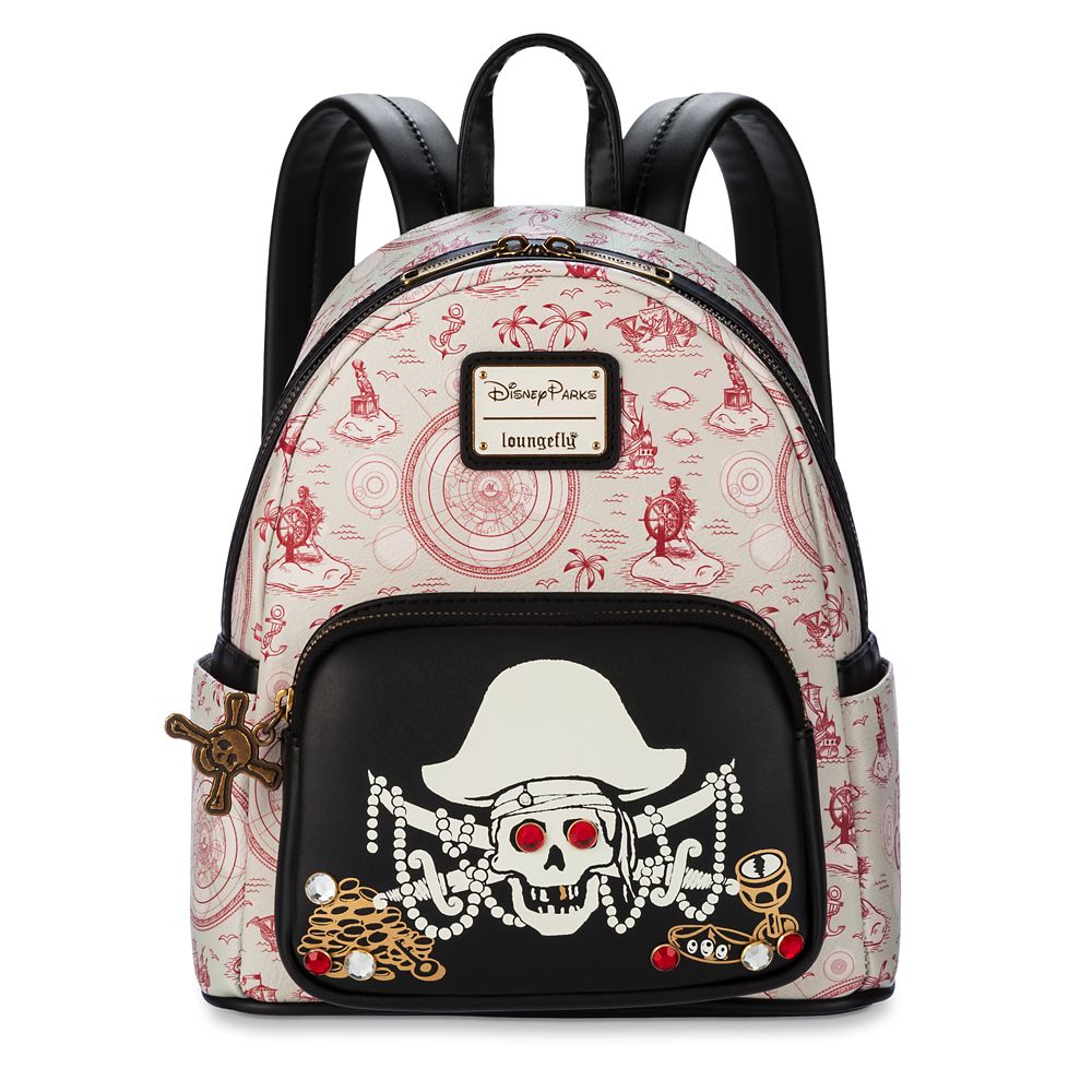 Disney Parks Loungefly Mini Backpack - Pirates Skull