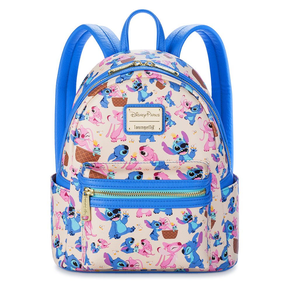 Disney Parks Loungefly Mini Backpack - Stitch and Angel
