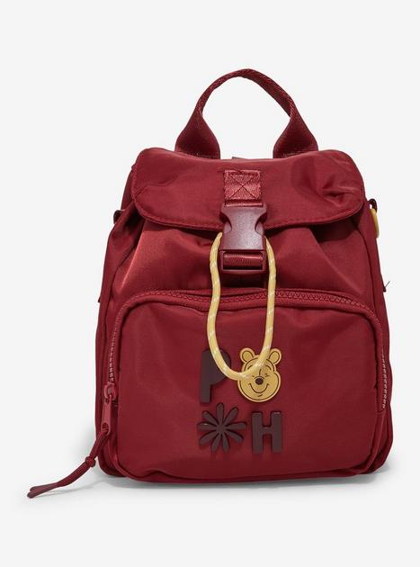 Disney Winnie the Pooh Red Nylon Mini Backpack