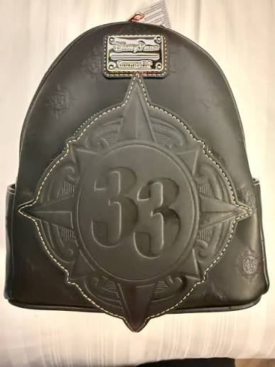 Exclusive Club 33 Disney Parks Loungefly Backpack Black
