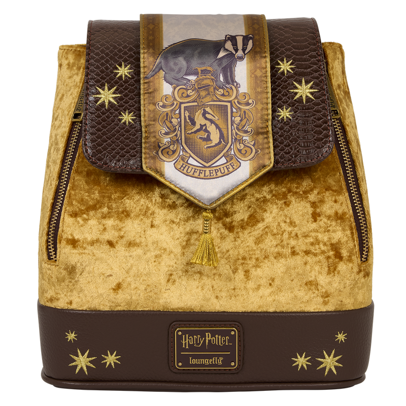 Harry Potter Hufflepuff Banner Velvet Mini Backpack