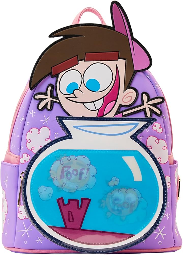 Fairly Odd Parents Lenticular Timmy Turner with Fishbowl Cosmo and Wan