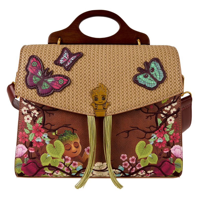 Guardians of the Galaxy Floral Groot Crossbody Bag