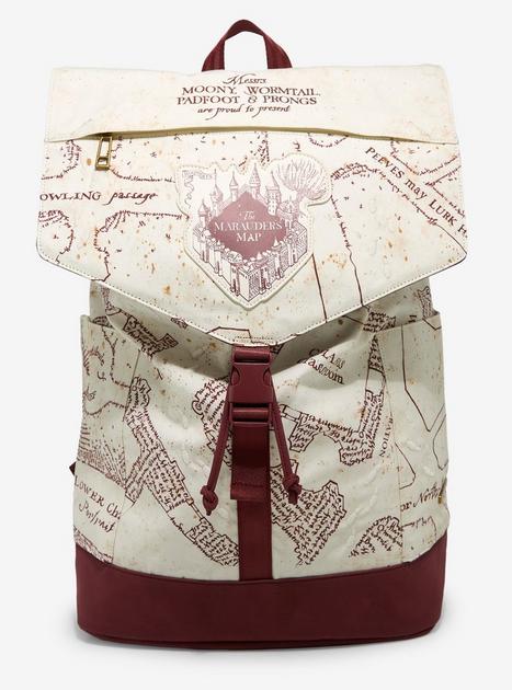 Harry Potter The Marauder's Map UV Light Activated Backpack