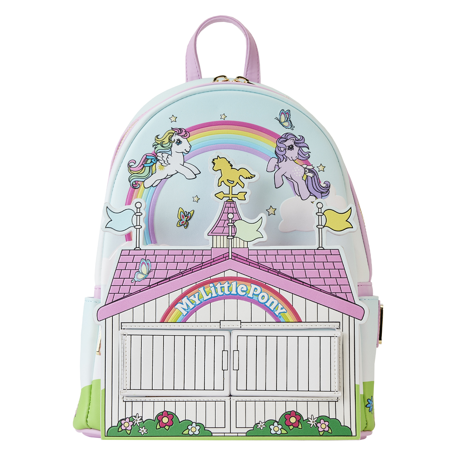 Hasbro Loungefly Mini Backpack - My Little Pony Stables 40th Anniversary