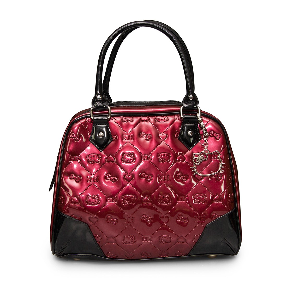 Hello Kitty Berry Embossed Pattern Hand Bag
