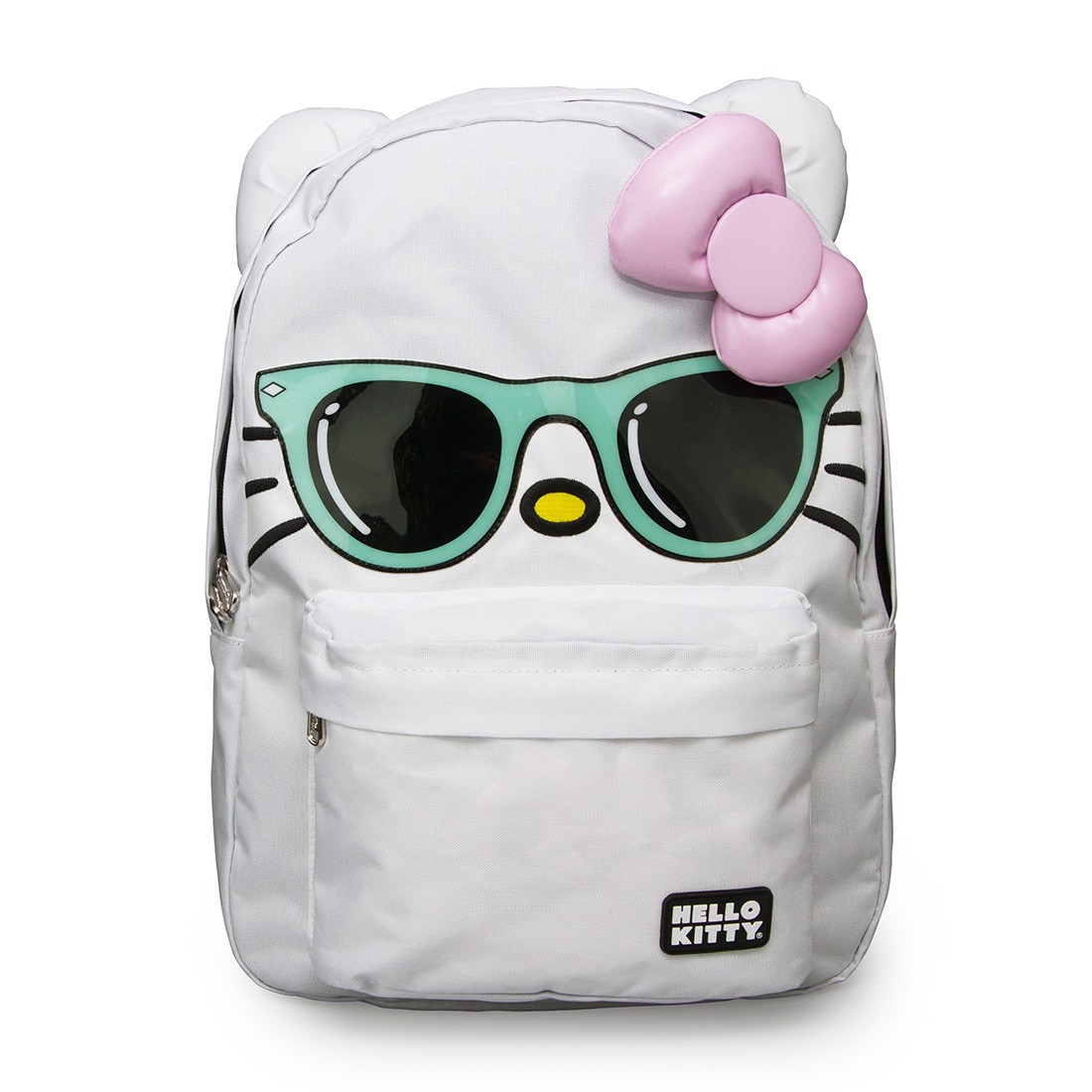 Hello Kitty Mint Sunglasses/Pink Bow Face Backpack