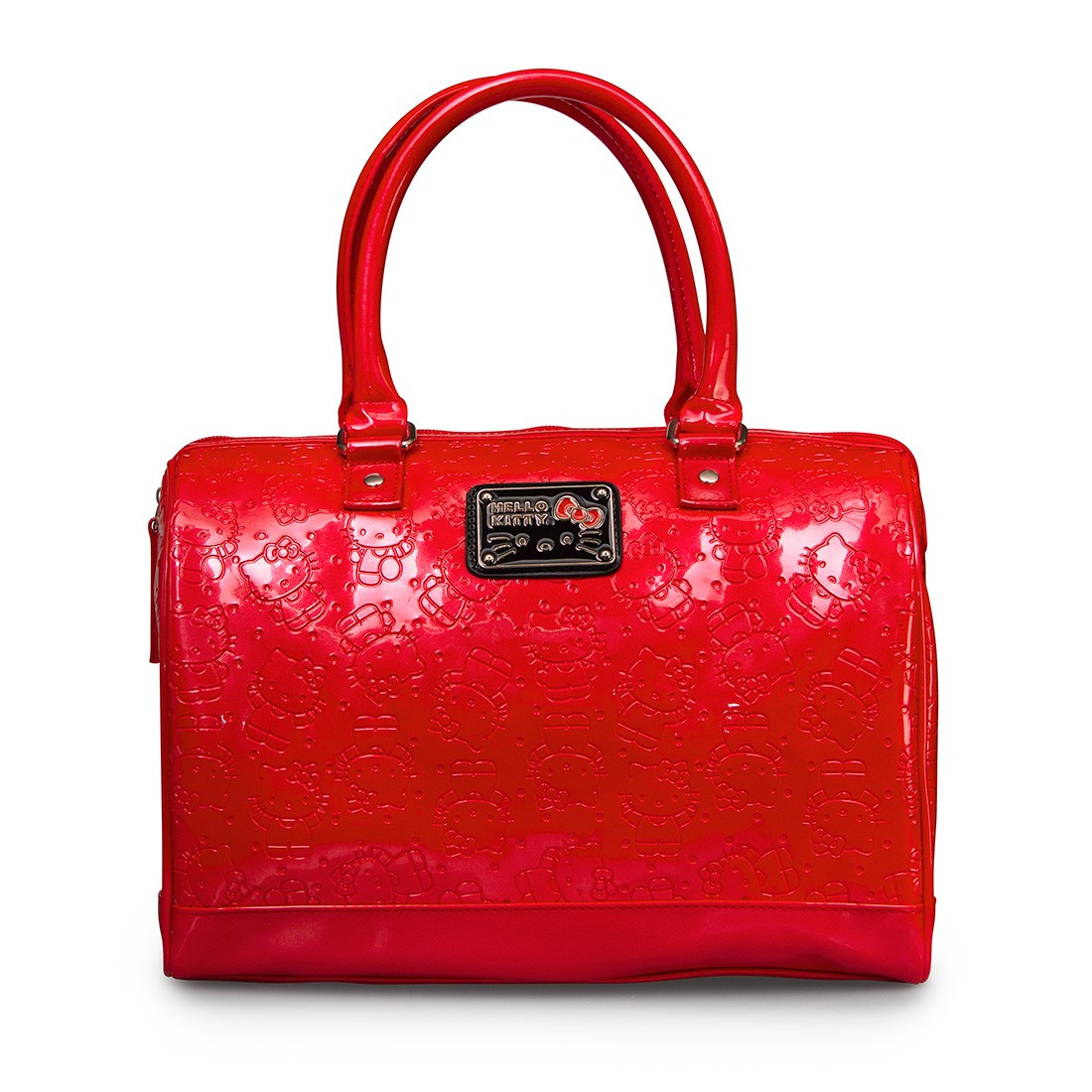 Hello Kitty Red Embossed Satchel