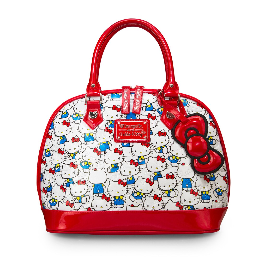 Hello Kitty Vintage Print Patent Embossed Bag