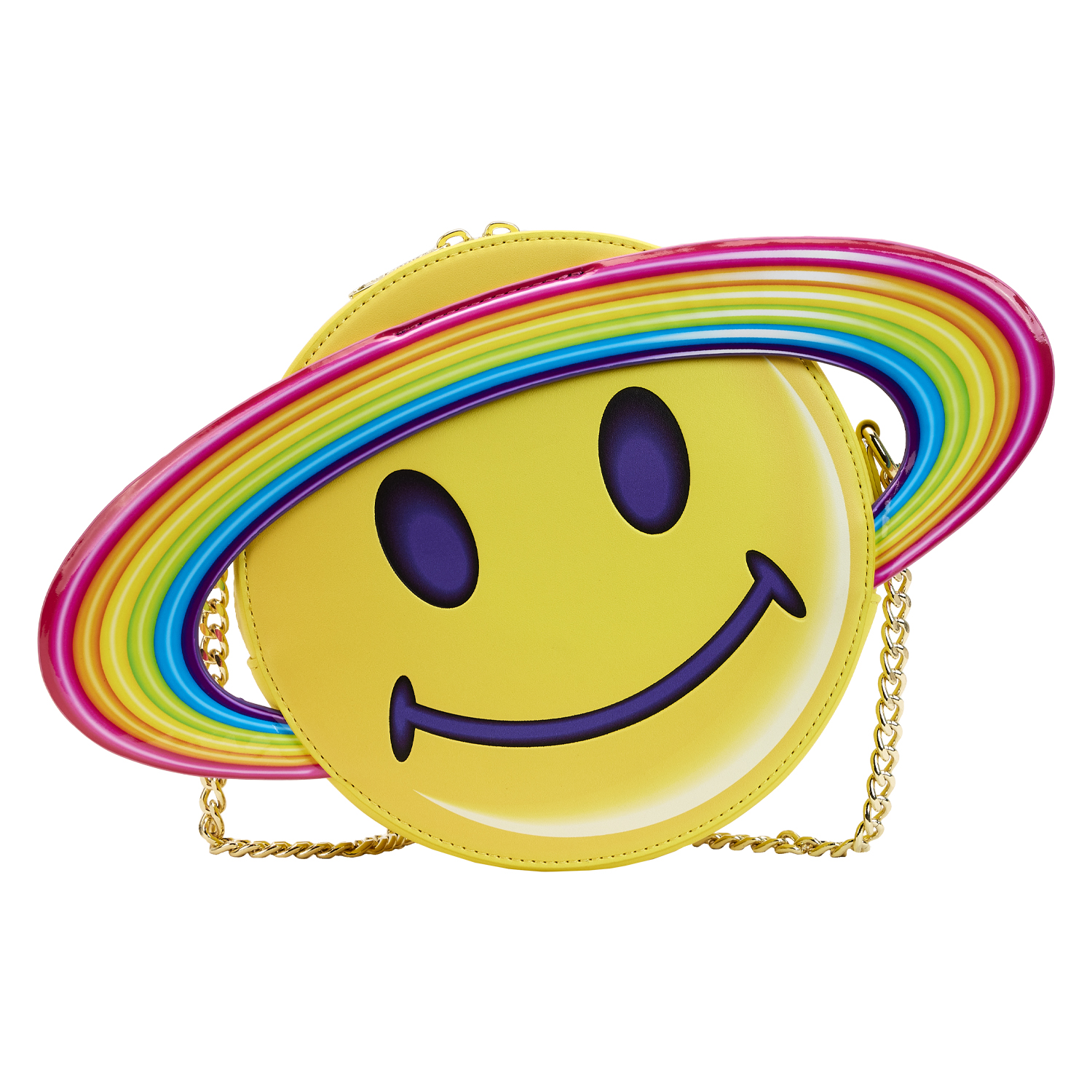 Lisa Frank Loungefly Crossbody - Rainbow Ring Saturn