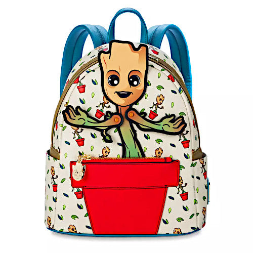 Loungefly Baby Groot With Movable Arms Mini Backpack