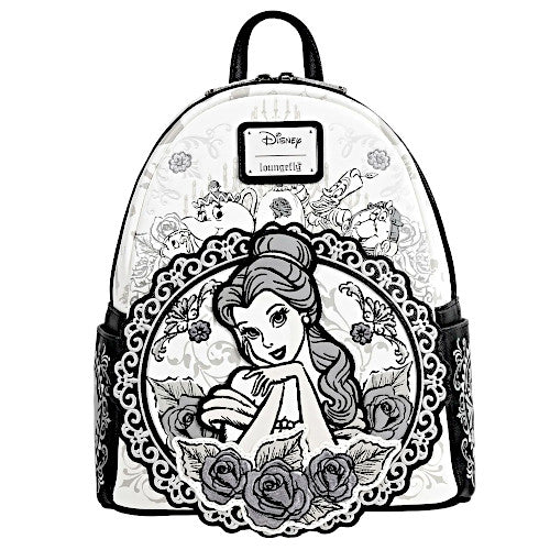Loungefly Beauty And The Beast Belle Sketch Mini Backpack