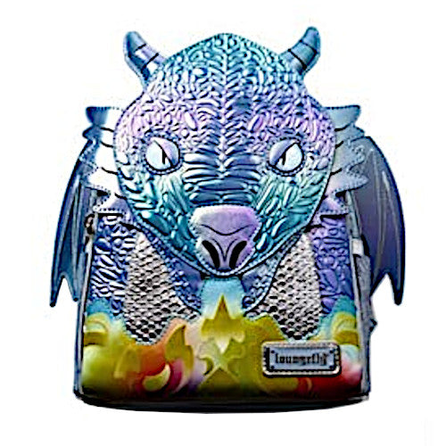 Loungefly Blue Dragon Mini Backpack