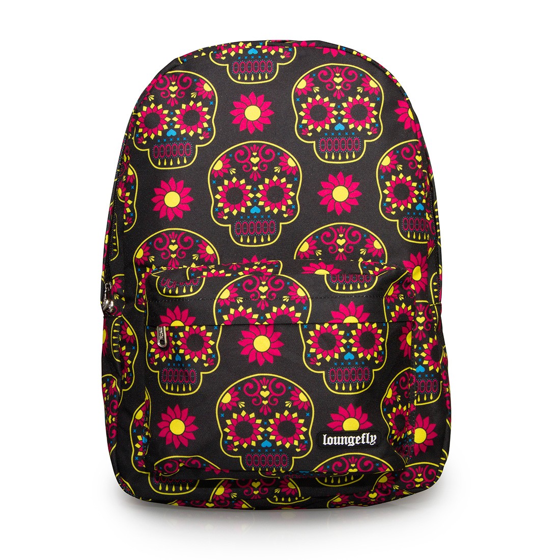Loungefly Brights Sugar Skull Flower Backpack