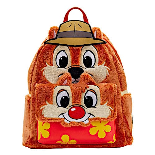 Loungefly Chip 'N Dale Rescue Rangers Plush Cosplay Mini Backpack