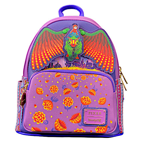 Loungefly Coco Miguel Riding Pepita Mini Backpack