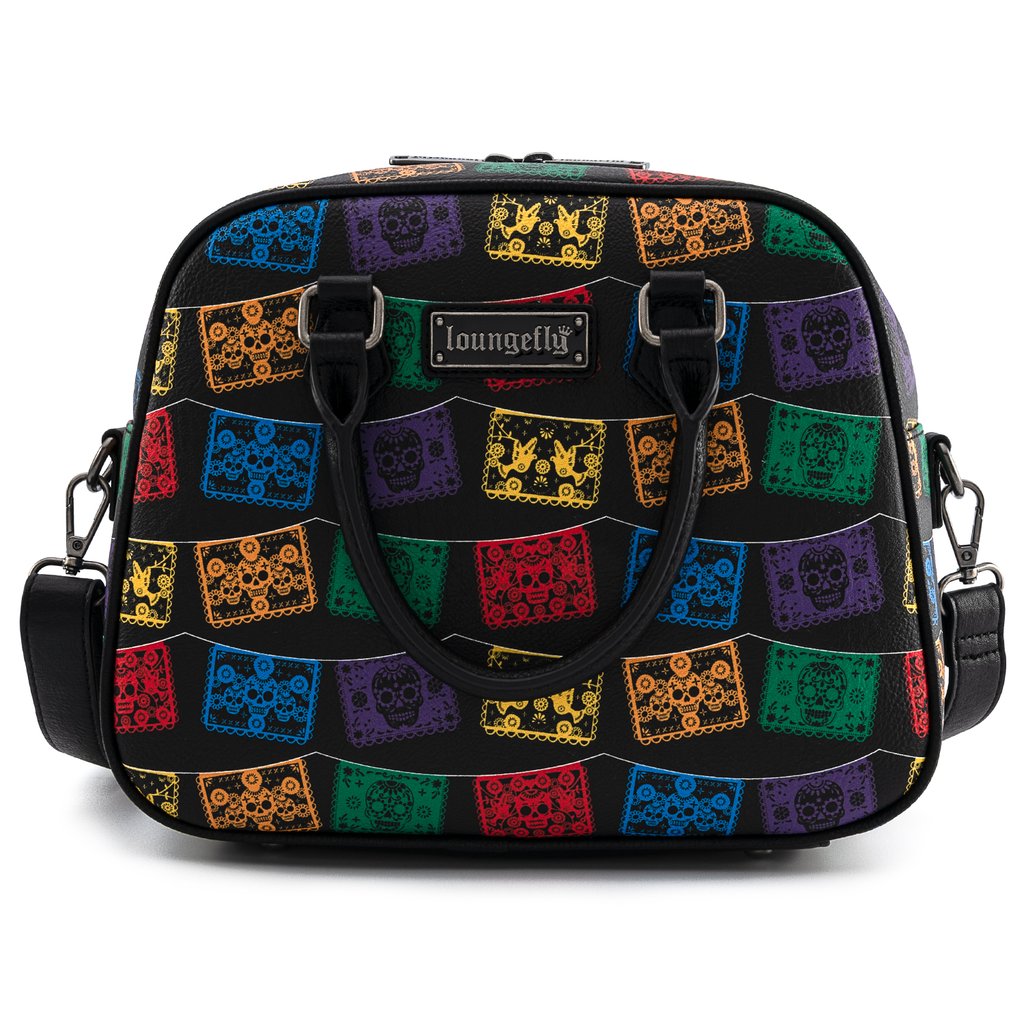 Loungefly Crossbody Purse - Dia de las Banderas - Party Flags