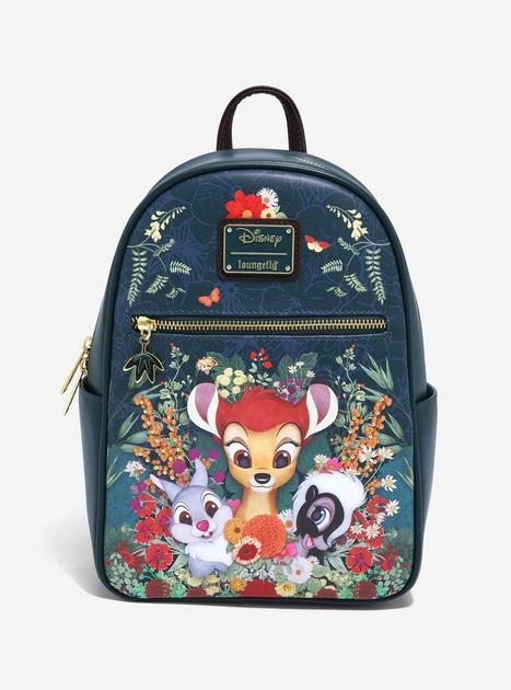 Loungefly Disney Bambi & Friends Botanical Mini Backpack