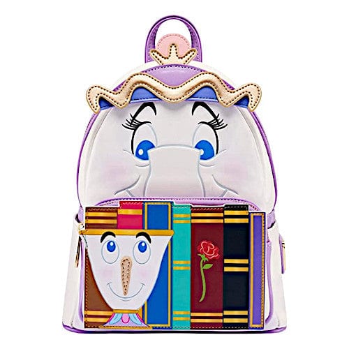 Loungefly Disney Beauty And The Beast Mrs. Potts And Chip Cosplay Mini Backpack
