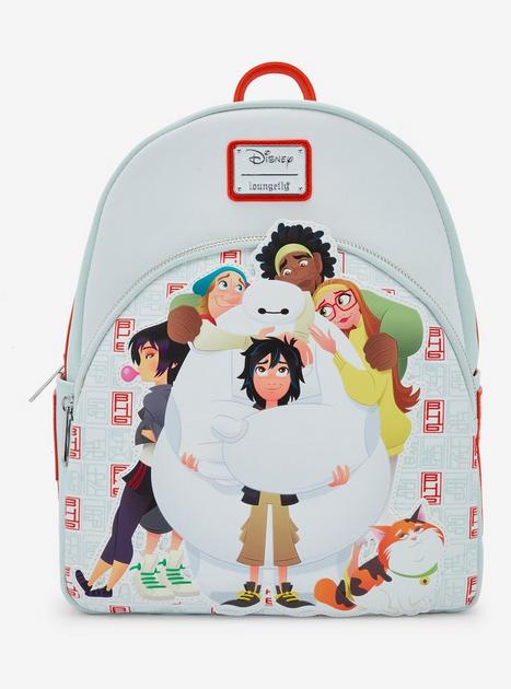 Loungefly Disney Big Hero 6 10th Anniversary Group Hug Mini Backpack